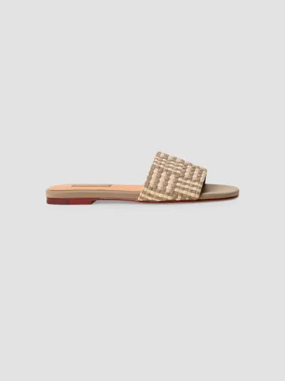 Naghedi Women's Cairo Slide Sandals In Brown