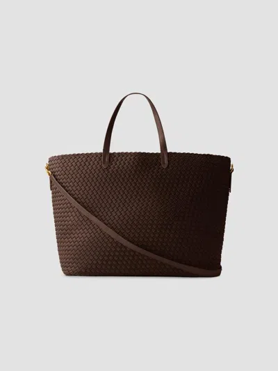 Naghedi Women's Geneva Weekender Tote Bag In Chocolate