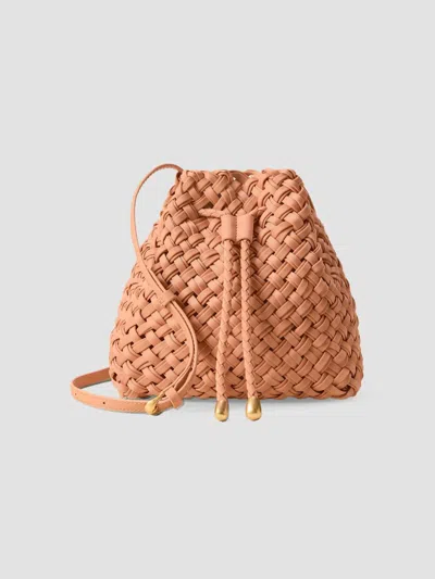 Naghedi Women's Gramercy Double Weave Bucket Bag In Etna