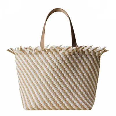 Naghedi Women's Havana Striped Tote In Almaza In Multi