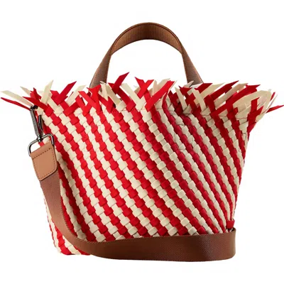 Naghedi Women's Havana Striped Tote In Amalfi In Multi