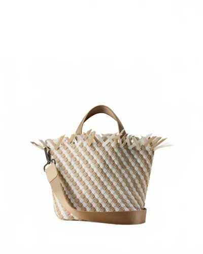 Naghedi Women's Havana Striped Tote In Carrara In Multi