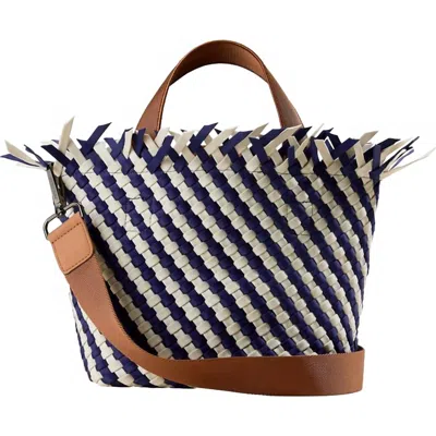 Naghedi Women's Havana Striped Tote In Venice In Multi