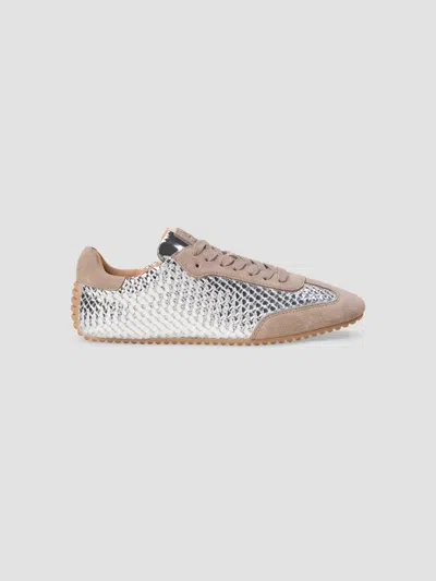 Naghedi Women's Milan Metallic Sneakers In Silver
