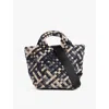 Naghedi Womens Nimbus St Barths Petit Neoprene Top-handle Bag In Nimbus