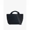 Naghedi St. Barths Mini Woven Tote Bag In Onyx