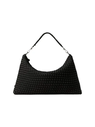 Naghedi Women's Porto Medium Half-moon Shoulder Bag In Black