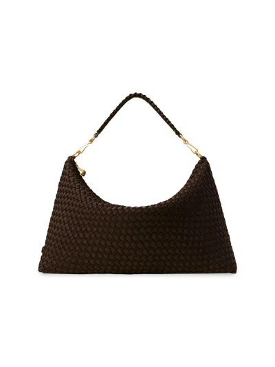 Naghedi Women's Porto Medium Half-moon Shoulder Bag In Brown