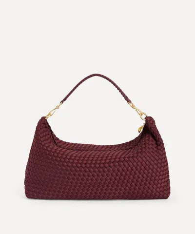 Naghedi Women's Porto Medium Half-moon Shoulder Bag In Burgundy