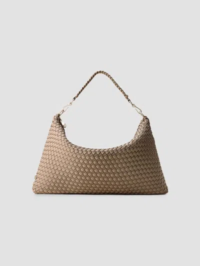 Naghedi Women's Porto Medium Half-moon Shoulder Bag In Cashmere