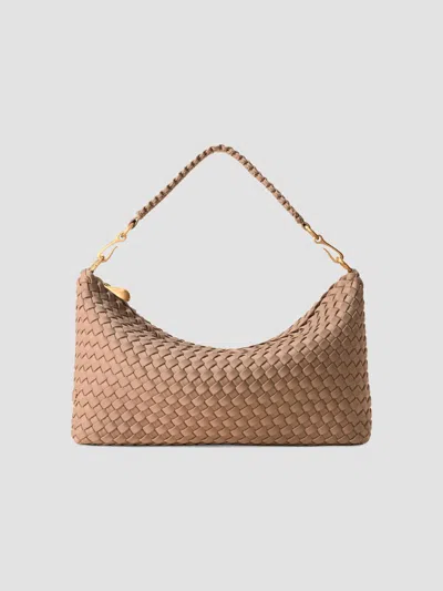 Naghedi Women's Porto Small Half-moon Shoulder Bag In Seychelles