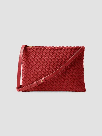 Naghedi Women's Soho Envelope Crossbody Bag In Rosso