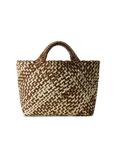 Naghedi St Barth Medium Tote Bag In Brown