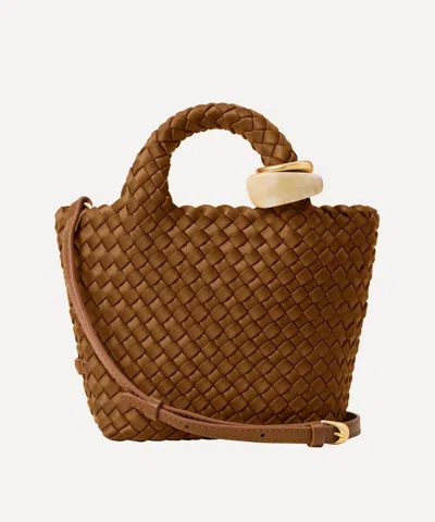 Naghedi Women's St Barths Petite Tote Bead Bag In Teak