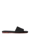 Naghedi Women's St Barths Slide Sandals In Onyx
