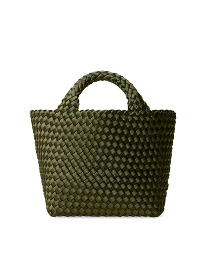 Naghedi Women's St. Barths Small Satin Tote Bag In Green