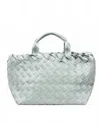 Naghedi Women's Tangier Medium Tote Bag In Mist In Gray