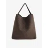 Naghedi Womens Nomad Large Woven Tote Bag Napa