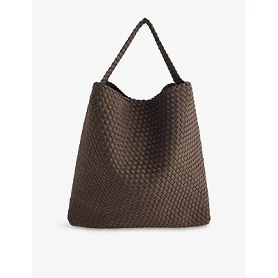Naghedi Womens Nomad Large Woven Tote Bag Napa