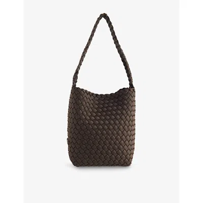 Naghedi Womens Napa Nomad Small Woven Tote Bag
