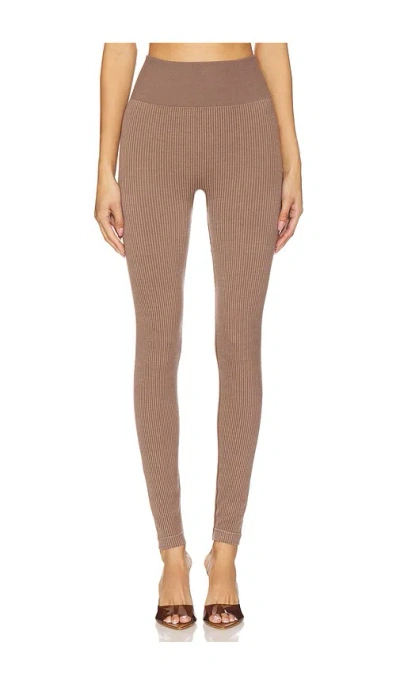 Nagnata Demi Wool Legging In Brown