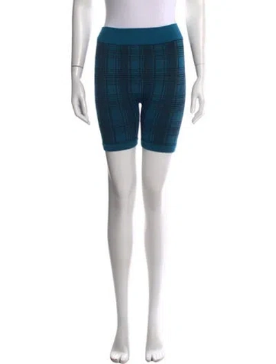 Pre-owned Nagnata Merino Wool Mini Shorts In Blue