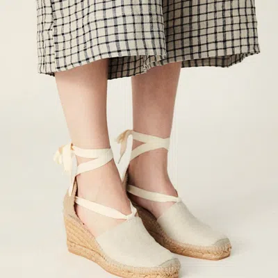 Naguisa Anni Linen Sandal In Multi