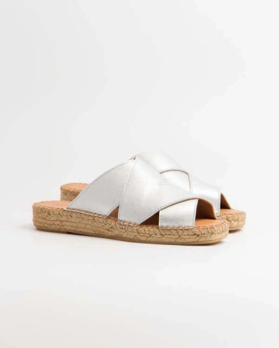 Naguisa Balamo Slides - Silver