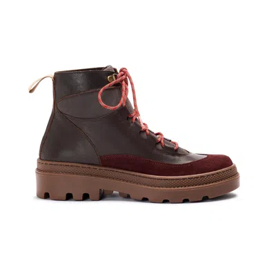 Naguisa Women's Balch Multi Dark Brown In Animal Print