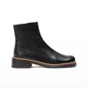 Naguisa Women's Bina Black Low Ankle Boot In Black