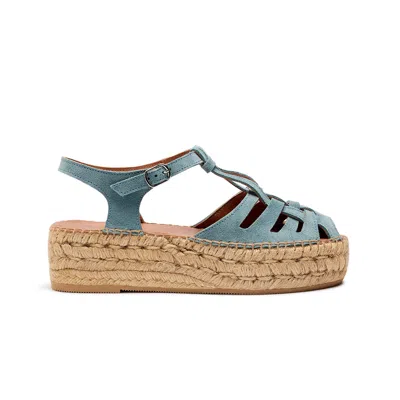 Naguisa Women's Blue Bemol Denim -  In Multi