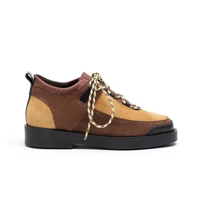 Naguisa Women's Brown Berthe Multi Camel