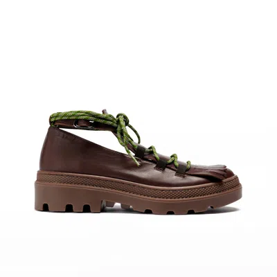 Naguisa Women's Brown Muz Mahogany
