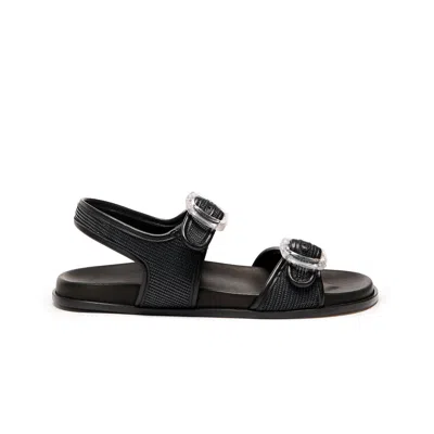 Naguisa Women's Canet Black Mesh -