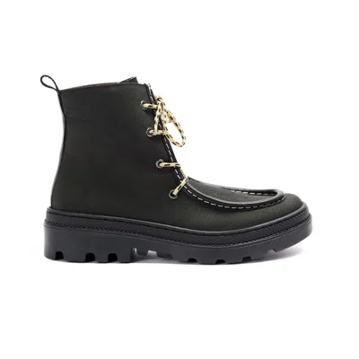 Naguisa Women's Green Lucila Olive Wax In Multi
