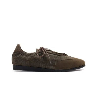 Naguisa Women's Green Raluca Olive Tartan In Multi