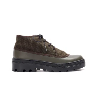 Naguisa Women's Green Taku Olive Tartan