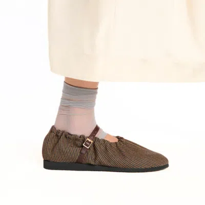 Naguisa Women's Leonora Brown Tartan