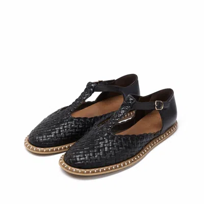 Naguisa Women's  Ballet Flats - Fragaria Dark Brown