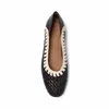 Naguisa Women's  Ballet Flats - Pisum D. Brown-ecru In Brown