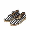 Naguisa Women's  Espadrilles - Basella Black Check In Black