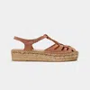 Naguisa Women's  Espadrilles - Bemol Brown In Brown