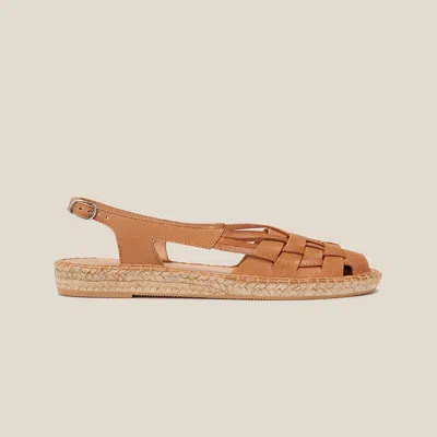 Naguisa Women's  Espadrilles - Etel Light Brown