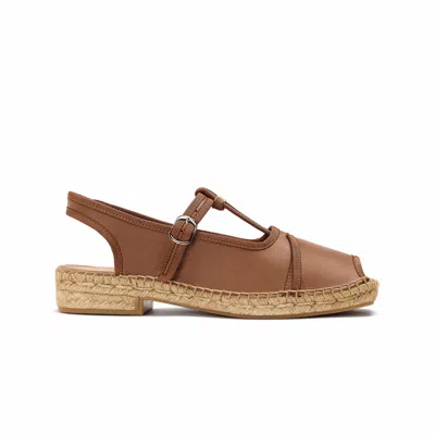 Naguisa Women's  Espadrilles - Faba Brown