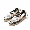 Naguisa Women's  Espadrilles - Sukha Black Stripes In Black