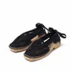 Naguisa Women's  Espadrilles - Viridis Black-black In Black