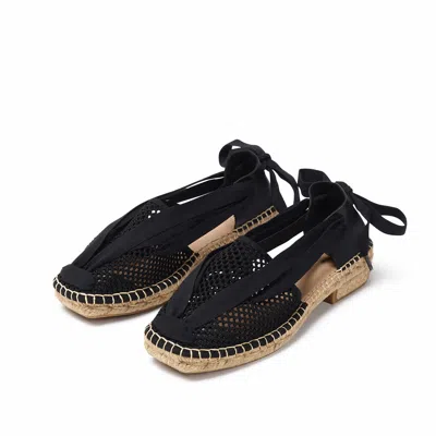 Naguisa Women's  Espadrilles - Viridis Black-black