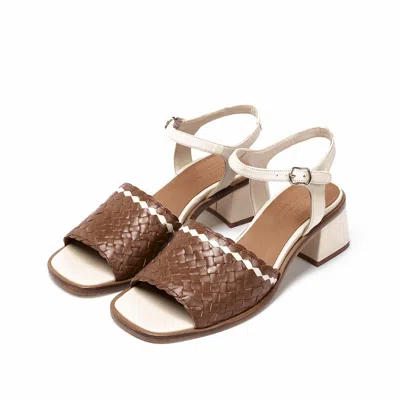 Naguisa Women's  Woven Sandals - Holus Brown