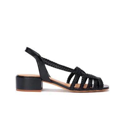 Naguisa Women's  Woven Sandals - Ima Black