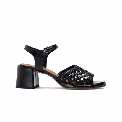 Naguisa Women's  Woven Sandanls - Cynara Black